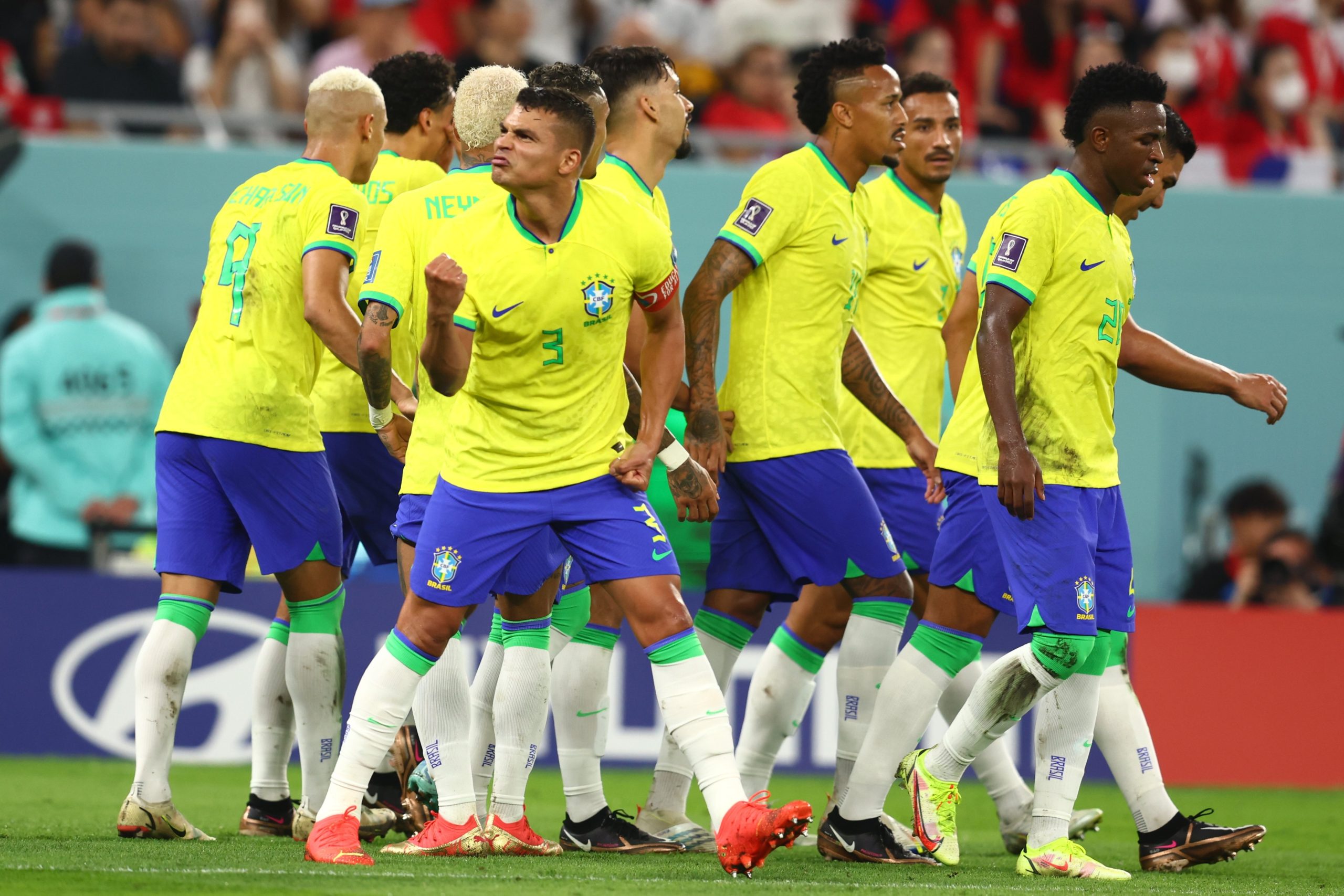 Brasil goleia a Coreia do Sul e avança às quartas; Veja o próximo